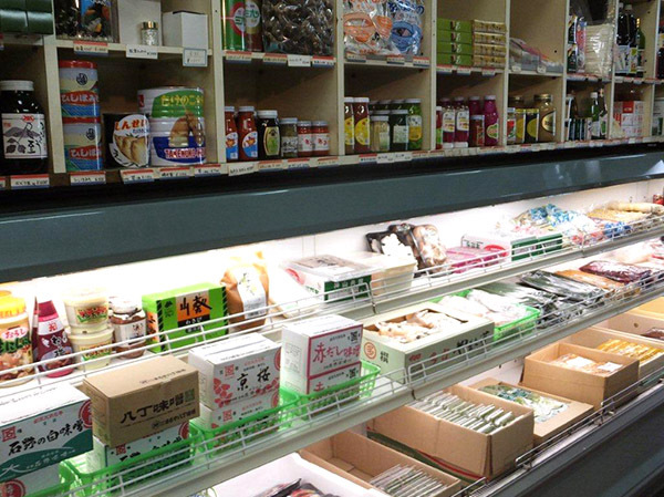写真：販売風景